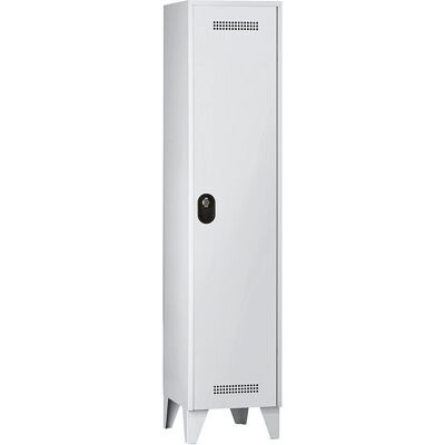 Wolf Kleiderschrank - Hellgrau, 1700mm, 400mm Tiefe Wolf Kleiderschrank - Hellgrau, 1700mm, 400mm Tiefe