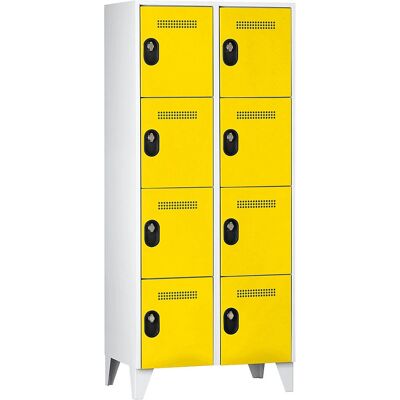 Wolf Schrank - 450 mm, 1850 x 800 x 500 mm, Hellgrau Wolf Schrank - 450 mm, 1850 x 800 x 500 mm, Hellgrau