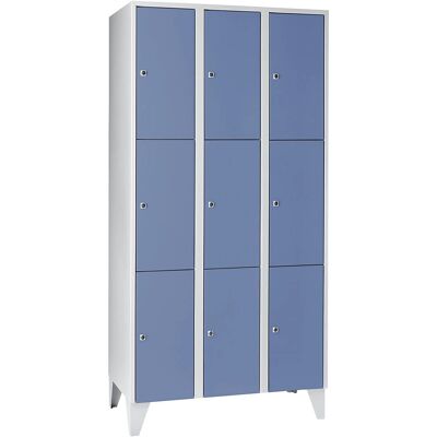 Wolf Modell MÜNCHEN Stahl-Schrank - Verschließbar, 9 Fächer Wolf Modell MÜNCHEN Stahl-Schrank - Verschließbar, 9 Fächer