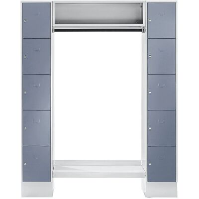 Sistema de armario Wolf con compartimentos con cerradura - 1470mm Sistema de armario Wolf con compartimentos con cerradura - 1470mm