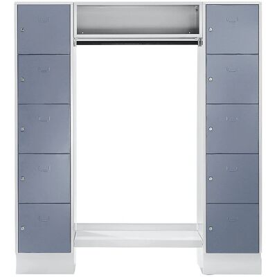Sistema de armario Wolf con compartimentos con llave - 1670mm Sistema de armario Wolf con compartimentos con llave - 1670mm