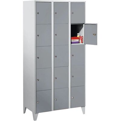 Armario Wolf MÜNCHEN Gris claro / gris plata - storage cabinet Armario Wolf MÜNCHEN Gris claro / gris plata - storage cabinet