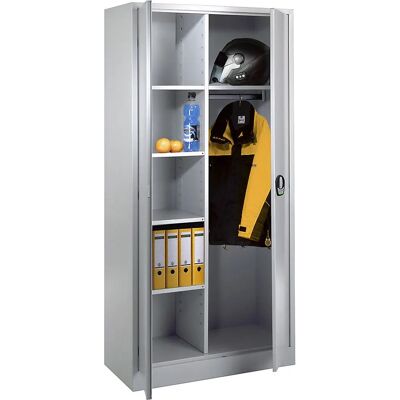Armario multifuncional Wolf Modelo Gris Claro - Cerradura Electrónica Armario multifuncional Wolf Modelo Gris Claro - Cerradura Electrónica
