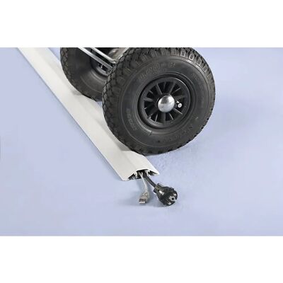 Kaiserkraft Aluminum Cable Duct 1500x80x20mm Light Gray Kaiserkraft Aluminum Cable Duct 1500x80x20mm Light Gray