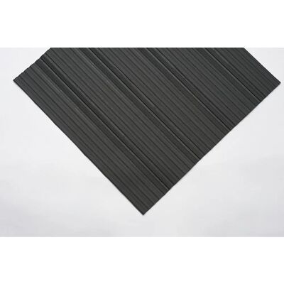 Tapis en PVC souple Kaiserkraft - Anti-fatigue, 600 mm de large, Noir - Type de produit Tapis en PVC souple Kaiserkraft - Anti-fatigue, 600 mm de large, Noir - Type de produit