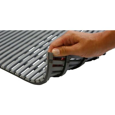 Estera antibacteriana para estancias húmedas, rollo 10 m - Alfombra de suelo Estera antibacteriana para estancias húmedas, rollo 10 m - Alfombra de suelo
