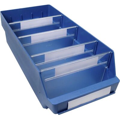 STEMO Stoßfeste Regalkiste - 500x240x150mm - Blau STEMO Stoßfeste Regalkiste - 500x240x150mm - Blau