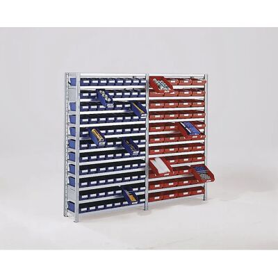 STEMO Verstellbares Regal mit Körben - 2100mm - Erweiterbares Stahlregal STEMO Verstellbares Regal mit Körben - 2100mm - Erweiterbares Stahlregal