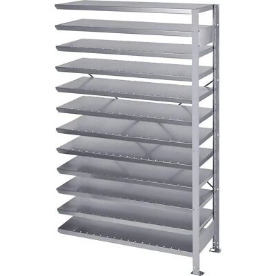 STEMO Verstellbares Regalsystem - 1790x1000mm, 12 Böden, Gelb STEMO Verstellbares Regalsystem - 1790x1000mm, 12 Böden, Gelb