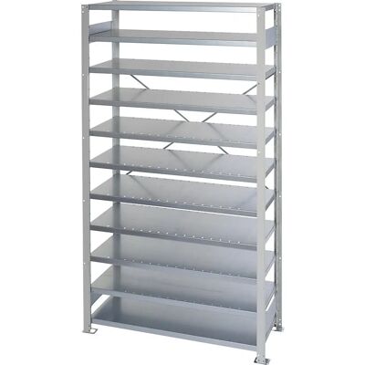 STEMO Hellgraue modulare Regale - 2100x1000mm - 11 Böden STEMO Hellgraue modulare Regale - 2100x1000mm - 11 Böden
