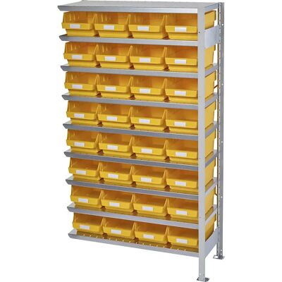 STEMO Verstellbarer Regalsystem mit Boxen - 1790mm, 400mm Tiefe STEMO Verstellbarer Regalsystem mit Boxen - 1790mm, 400mm Tiefe