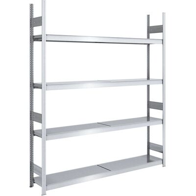 hofe Verzinkter Regalkasten - 2000x400mm, 4 Böden, 2500mm Hoch - Regalschrank hofe Verzinkter Regalkasten - 2000x400mm, 4 Böden, 2500mm Hoch - Regalschrank