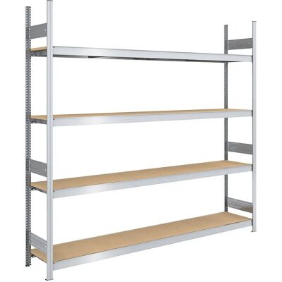 Estantería pesada Hofe - 2500mm, 2 x 1250mm - Almacenamiento industrial Estantería pesada Hofe - 2500mm, 2 x 1250mm - Almacenamiento industrial