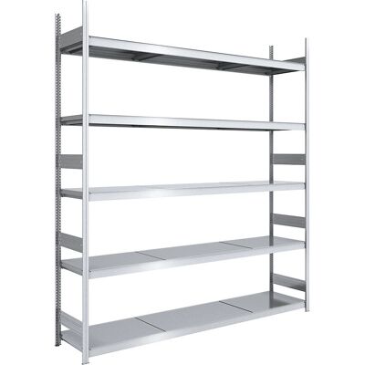 hofe Modulare Stahlregale - Höhe 3000mm, Breite 2500mm, Tiefe 600mm hofe Modulare Stahlregale - Höhe 3000mm, Breite 2500mm, Tiefe 600mm