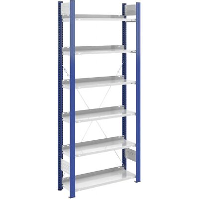 Hofe 2000mm Aktenregal - Einseitig, Grundständer Hofe 2000mm Aktenregal - Einseitig, Grundständer