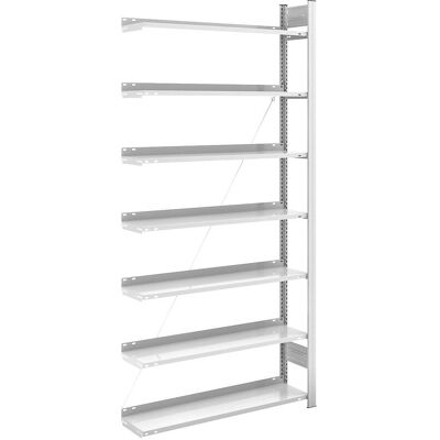Scaffale regolabile RAL 7035 - Scaffale di archiviazione Scaffale regolabile RAL 7035 - Scaffale di archiviazione