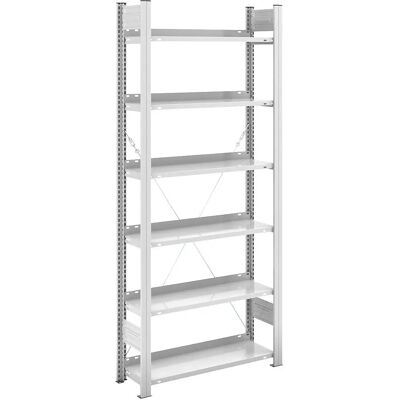 hofe Hellgrau RAL 7035 Aktenregal - Grundmodell für Büro hofe Hellgrau RAL 7035 Aktenregal - Grundmodell für Büro
