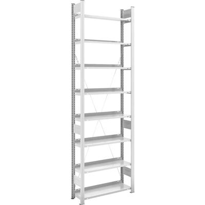 Scaffale archivio grigio chiaro - Scaffale base Scaffale archivio grigio chiaro - Scaffale base