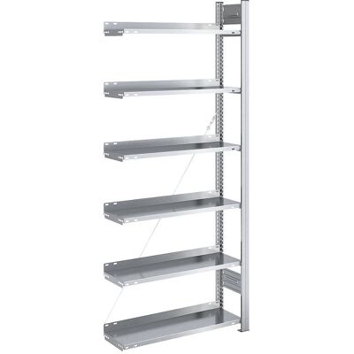 hofe Modulare Regale - 2000mm, 750x300mm, Einseite hofe Modulare Regale - 2000mm, 750x300mm, Einseite
