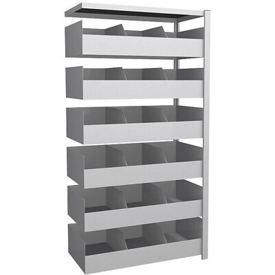 hofe Verzinkter Großmaterial-Regal - 2000mm hoch, 1010x535mm hofe Verzinkter Großmaterial-Regal - 2000mm hoch, 1010x535mm