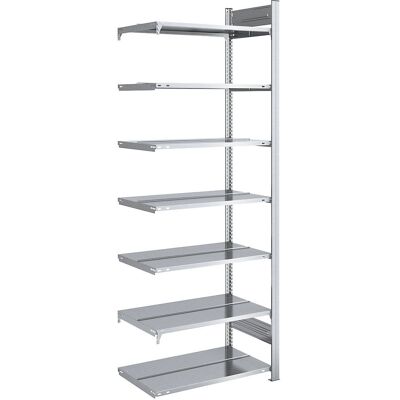 hofe Zwei-Seiten Galvanisierte Erweiterbare Regale - 750x600mm hofe Zwei-Seiten Galvanisierte Erweiterbare Regale - 750x600mm