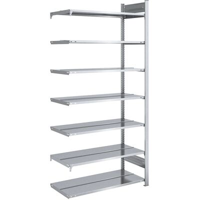 hofe Zweiseitige verzinkte Archivregale - Erweiterbar - 2350mm hofe Zweiseitige verzinkte Archivregale - Erweiterbar - 2350mm