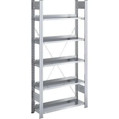 Scaffale per archivio hofe - Regolabile, Zincato, Base - 1750mm Scaffale per archivio hofe - Regolabile, Zincato, Base - 1750mm