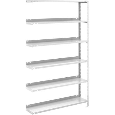 Scaffale di archivio grigio chiaro RAL 7035 - Estensione 1850mm Scaffale di archivio grigio chiaro RAL 7035 - Estensione 1850mm