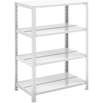 Scaffale archivio zincato a doppia faccia - Grigio chiaro - 1150mm Scaffale archivio zincato a doppia faccia - Grigio chiaro - 1150mm