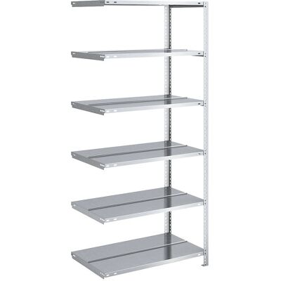 Scaffale archivio zincato - 1850 mm - Doppio lato Scaffale archivio zincato - 1850 mm - Doppio lato