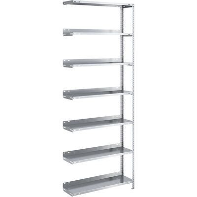 Scaffale archivio zincato senza viti - 2200 mm Scaffale archivio zincato senza viti - 2200 mm