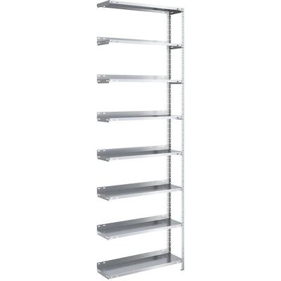 hofe Stahlregal 2550mm - Erweiterung, verzinkt - Archivregal hofe Stahlregal 2550mm - Erweiterung, verzinkt - Archivregal