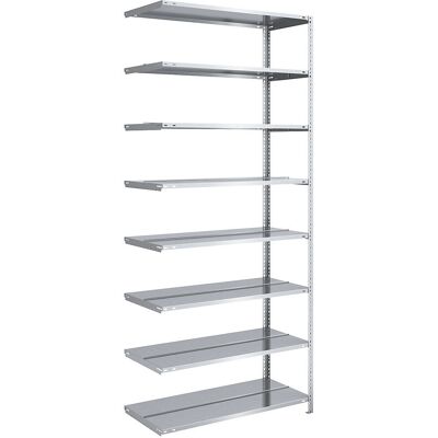 hofe Zinkbeschichteter, doppelseitiger Archivregal - 2550mm - 1000x600mm hofe Zinkbeschichteter, doppelseitiger Archivregal - 2550mm - 1000x600mm