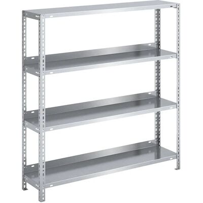 Scaffalatura archivio zincata, a bullone - Tipo base Scaffalatura archivio zincata, a bullone - Tipo base