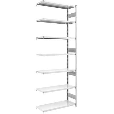 hofe Schwerlastregal - 7 Böden, 3000mm, 1000x500mm - Grau hofe Schwerlastregal - 7 Böden, 3000mm, 1000x500mm - Grau