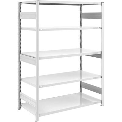 hofe Schwerlastregal - 2000mm Höhe, 5 Böden, Grau hofe Schwerlastregal - 2000mm Höhe, 5 Böden, Grau