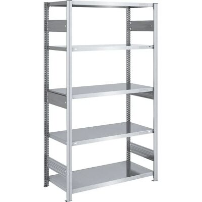 Hofe Schwerlast-Galvanregal - 2000mm, 5 Böden Hofe Schwerlast-Galvanregal - 2000mm, 5 Böden