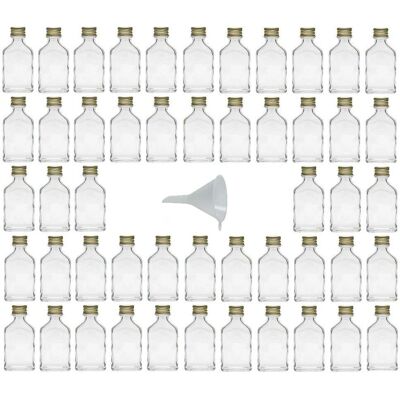 BigBuy Accessories Glasflasche 20 ml mit Schraubverschluss - Flasche BigBuy Accessories Glasflasche 20 ml mit Schraubverschluss - Flasche