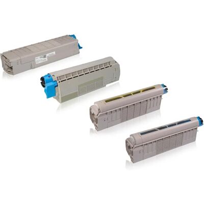 TonerPartner - OKI 43865724 - 4-Farben - Tonerkartusche TonerPartner - OKI 43865724 - 4-Farben - Tonerkartusche