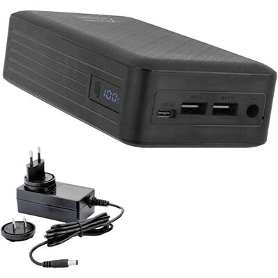 XTPower XT-27000 DC Powerbank - 26800mAh, Svart XTPower XT-27000 DC Powerbank - 26800mAh, Svart