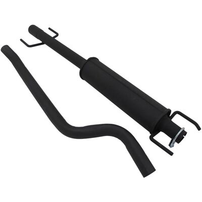 Viking Choice Silenciador Frontal Deportivo - Opel Astra H - Acero Negro Viking Choice Silenciador Frontal Deportivo - Opel Astra H - Acero Negro