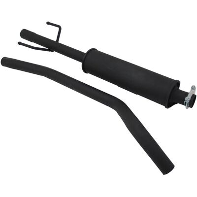 Viking Choice Silenciador frontal deportivo para Opel Corsa C - Negro Viking Choice Silenciador frontal deportivo para Opel Corsa C - Negro