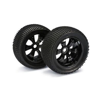 Absima 2520013 Roues Truggy 6-Rayons Noir 1:8 - Accessoire RC - Publicité Absima 2520013 Roues Truggy 6-Rayons Noir 1:8 - Accessoire RC - Publicité