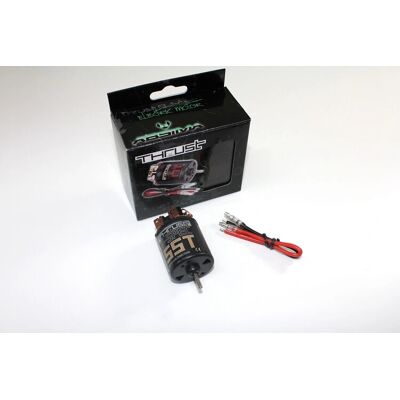 Absima Thrust B-SPEC RC Motor - 55 Windingen, 85W, 7700 RPM Absima Thrust B-SPEC RC Motor - 55 Windingen, 85W, 7700 RPM