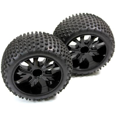 Absima 1230067 RC Bandenset - Off-Road, Zwart, 103mm Absima 1230067 RC Bandenset - Off-Road, Zwart, 103mm