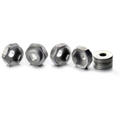 Absima RC Radadapter - 1:8 auf 1:10 - Metall, 4 Stück Absima RC Radadapter - 1:8 auf 1:10 - Metall, 4 Stück