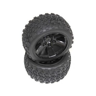Absima 1230116 Zwart Offroad Banden Set voor Sand Buggy 1:10 Absima 1230116 Zwart Offroad Banden Set voor Sand Buggy 1:10