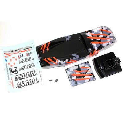 Absima - 1230120 - Camouflage Orange - RC Auto Koets Absima - 1230120 - Camouflage Orange - RC Auto Koets
