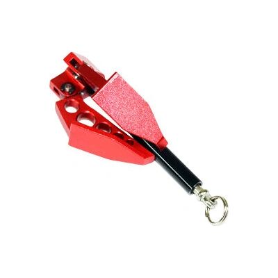 Absima - 2320044 - kleur chromen rood / zwart - Windenanker Absima - 2320044 - kleur chromen rood / zwart - Windenanker