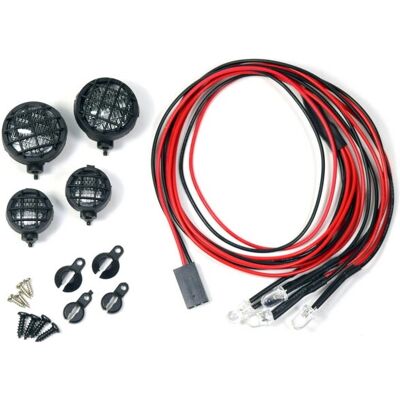 Absima 2320051 Weißes LED RC Lichtset - RC Modellteil/Zubehör Absima 2320051 Weißes LED RC Lichtset - RC Modellteil/Zubehör